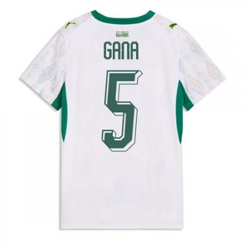 Dámy Fotbalový dres Senegal Idrissa Gueye #5 MS 2026 Domácí Krátký Rukáv